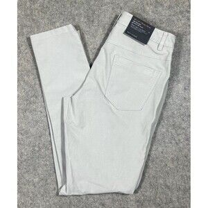 Lululemon ABC Slim Fit Pants Men’s 30x32 White Utilitech 5-Pocket Classic NWT
